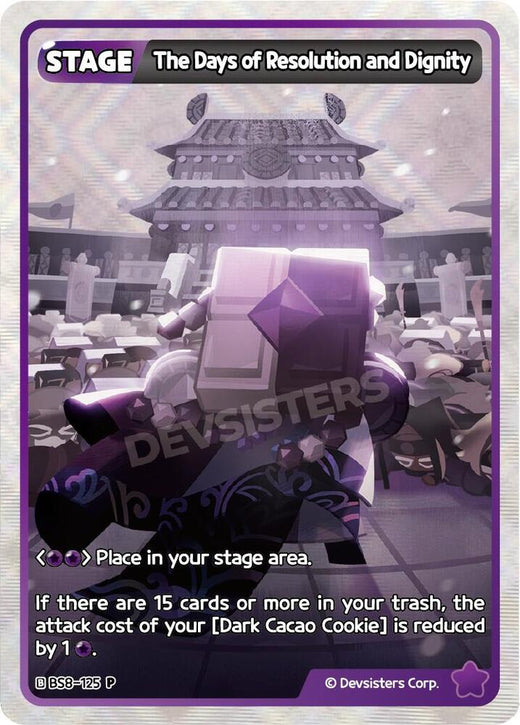 The Days of Resolution and Dignity BS8-125 Promotion Foil