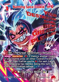 Burning Spice Cookie (Serial Numbered) | Promotion Cards | Promotion | Foil | #BS8-009