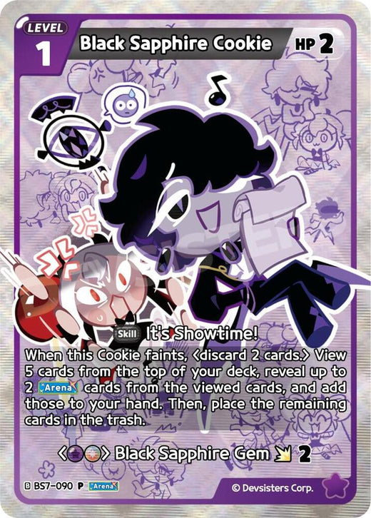 Black Sapphire Cookie (090) BS7-090 Promotion Foil