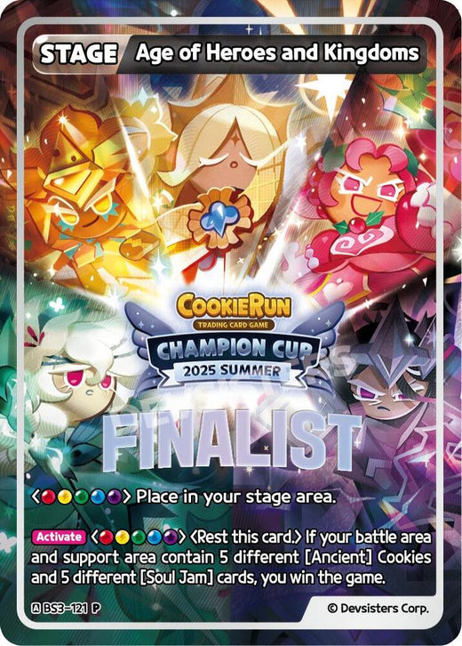 Age of Heroes and Kingdoms (Finalist) (Ver 1.) BS3-121 Promotion