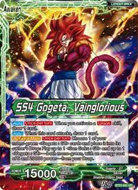 SS4 Son Goku & SS4 Vegeta // SS4 Gogeta, Vainglorious | Impact Beyond Dimensions | Uncommon | Foil | #BT31-041