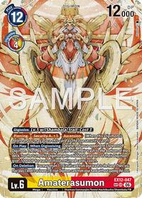 Amaterasumon (SP) | Digital World Shambala | Super Rare | Foil | #EX12-047 SR