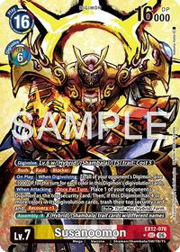 Susanoomon (Alternate Art) | Digital World Shambala | Secret Rare | Foil | #EX12-076 SEC