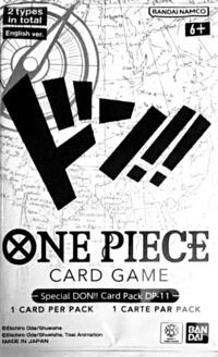 One Piece Card Game: Special DON!! Card Pack DP-11