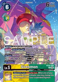 Sirenmon (Regionals 26-27 Season 2 Champion) | Dual Revolution | Rare | Unspecified | #BT25-039 R
