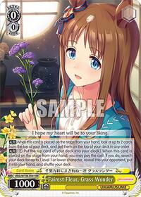 Fairest Fleur, Grass Wonder | Umamusume: Pretty Derby | Double Rare | Normal | #UMA/W106-E001