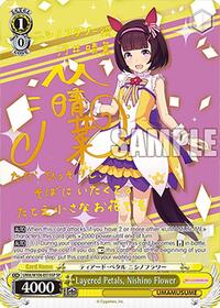 Layered Petals, Nishino Flower (SP) | Umamusume: Pretty Derby | Special Rare | Normal | #UMA/W106-E015SP