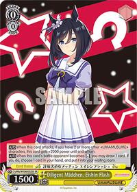 Diligent Mdchen, Eishin Flash (SR) | Umamusume: Pretty Derby | Super Rare | Normal | #UMA/W106-E025S