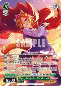Mighty Fotografia, T.M. Opera O (OFR) | Umamusume: Pretty Derby | Over-Frame Rare | Normal | #UMA/W106-E047OFR