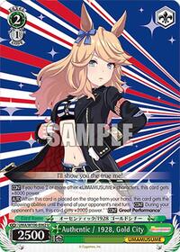 Authentic / 1928, Gold City | Umamusume: Pretty Derby | Uncommon | Normal | #UMA/W106-E062