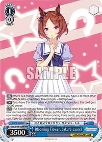 Blooming Flower, Sakura Laurel (RRR) | Umamusume: Pretty Derby | Triple Rare | Normal | #UMA/W106-TE29R