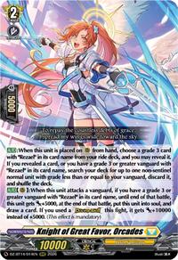 Knight of Great Favor, Orcades | DZ-BT14: Envoys of the Crimson Moon | RRR | Normal | #DZ-BT14/014EN