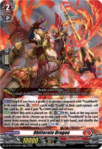 Obliterate Dragon | DZ-BT14: Envoys of the Crimson Moon | RR | Normal | #DZ-BT14/023EN