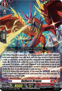 Outburst Dragon | DZ-BT14: Envoys of the Crimson Moon | RR | Normal | #DZ-BT14/025EN