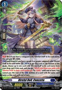 Direful Doll, Concetta | DZ-BT14: Envoys of the Crimson Moon | RR | Normal | #DZ-BT14/027EN
