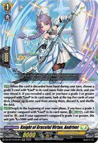 Knight of Graceful Virtue, Andrivet | DZ-BT14: Envoys of the Crimson Moon | RR | Normal | #DZ-BT14/037EN