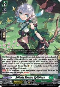 Affinity Hunter, Syllbiose | DZ-BT14: Envoys of the Crimson Moon | RR | Normal | #DZ-BT14/039EN