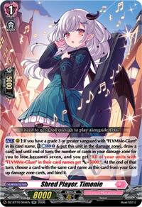 Shred Player, Timonie | DZ-BT14: Envoys of the Crimson Moon | RR | Normal | #DZ-BT14/044EN