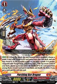 Parching Axe Dragon | DZ-BT14: Envoys of the Crimson Moon | R | Normal | #DZ-BT14/050EN