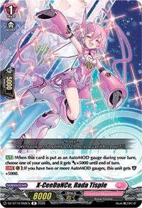 X-CeeDaNCe, Rada Tisple | DZ-BT14: Envoys of the Crimson Moon | R | Normal | #DZ-BT14/068EN