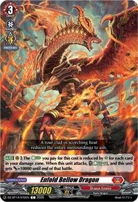 Enfold Bellow Dragon | DZ-BT14: Envoys of the Crimson Moon | C | Normal | #DZ-BT14/072EN