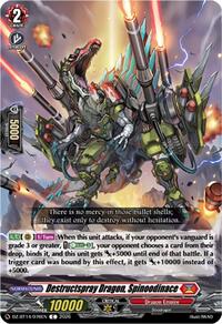 Destructspray Dragon, Spinoodinace | DZ-BT14: Envoys of the Crimson Moon | C | Normal | #DZ-BT14/076EN