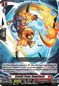 Stealth Fiend, Kawaitachi | DZ-BT14: Envoys of the Crimson Moon | C | Normal | #DZ-BT14/078EN