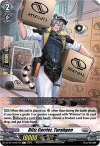 Blitz Carrier, Turahgen | DZ-BT14: Envoys of the Crimson Moon | C | Normal | #DZ-BT14/091EN