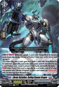 Librate Battalion, Gatling Kanone Dragon | DZ-BT14: Envoys of the Crimson Moon | C | Normal | #DZ-BT14/092EN