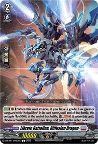 Librate Battalion, Diffusion Dragon | DZ-BT14: Envoys of the Crimson Moon | C | Normal | #DZ-BT14/093EN