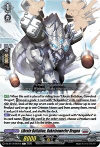 Librate Battalion, Raketenwerfer Dragon | DZ-BT14: Envoys of the Crimson Moon | C | Normal | #DZ-BT14/097EN