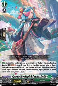 Apprentice Magick Caster, Zerith | DZ-BT14: Envoys of the Crimson Moon | C | Normal | #DZ-BT14/112EN