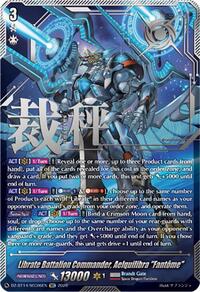 Librate Battalion Commander, Aelquilibra "Fantome" (SEC) | DZ-BT14: Envoys of the Crimson Moon | SEC | Normal | #DZ-BT14/SEC06EN