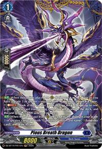 Pious Breath Dragon (FR) | DZ-BT14: Envoys of the Crimson Moon | Frame Rare | Normal | #DZ-BT14/FR11EN