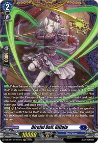 Direful Doll, Giliola (FR) | DZ-BT14: Envoys of the Crimson Moon | Frame Rare | Normal | #DZ-BT14/FR14EN