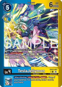 TeslaJellymon (Limited Foil) | Digital World Shambala | Common | #EX12-027 C