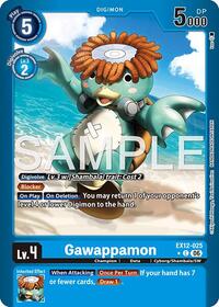 Gawappamon (Limited Foil) | Digital World Shambala | Common | #EX12-025 C