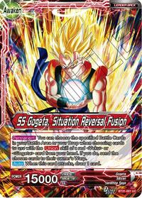Son Goku & Vegeta // SS Gogeta, Situation Reversal Fusion | Impact Beyond Dimensions | Uncommon | Normal | #BT31-001