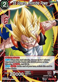 SS Gogeta, Invincible Power | Impact Beyond Dimensions | Rare | Foil | #BT31-003
