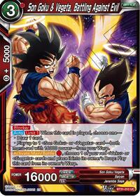 Son Goku & Vegeta, Battling Against Evil | Impact Beyond Dimensions | Uncommon | Normal | #BT31-010