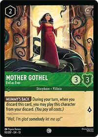 Mother Gothel - Evil as Ever | Attack of the Vine! | Common | Cold Foil | #93/207