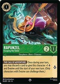 Rapunzel - Escaping the Tower | Attack of the Vine! | Super Rare | Normal | #95/207
