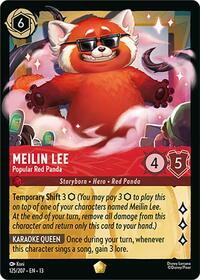 Meilin Lee - Popular Red Panda | Attack of the Vine! | Legendary | Cold Foil | #125/207