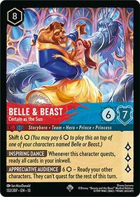 Belle & Beast - Certain as the Sun | Attack of the Vine! | Super Rare | Normal | #132/207