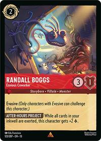Randall Boggs - Envious Coworker | Attack of the Vine! | Rare | Normal | #123/207