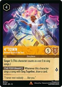 4*Town - Hottest Band of the Year | Attack of the Vine! | Rare | Cold Foil | #17/207