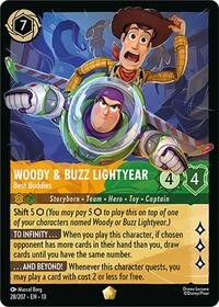 Woody & Buzz Lightyear - Best Buddies | Attack of the Vine! | Legendary | Cold Foil | #28/207