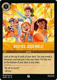 Besties, Assemble! | Attack of the Vine! | Common | Cold Foil | #34/207