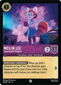 Meilin Lee - Superficially Obedient | Attack of the Vine! | Common | Normal | #44/207