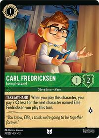 Carl Fredricksen - Loving Husband (Foil) | Attack of the Vine! | Uncommon | Cold Foil | #74/207